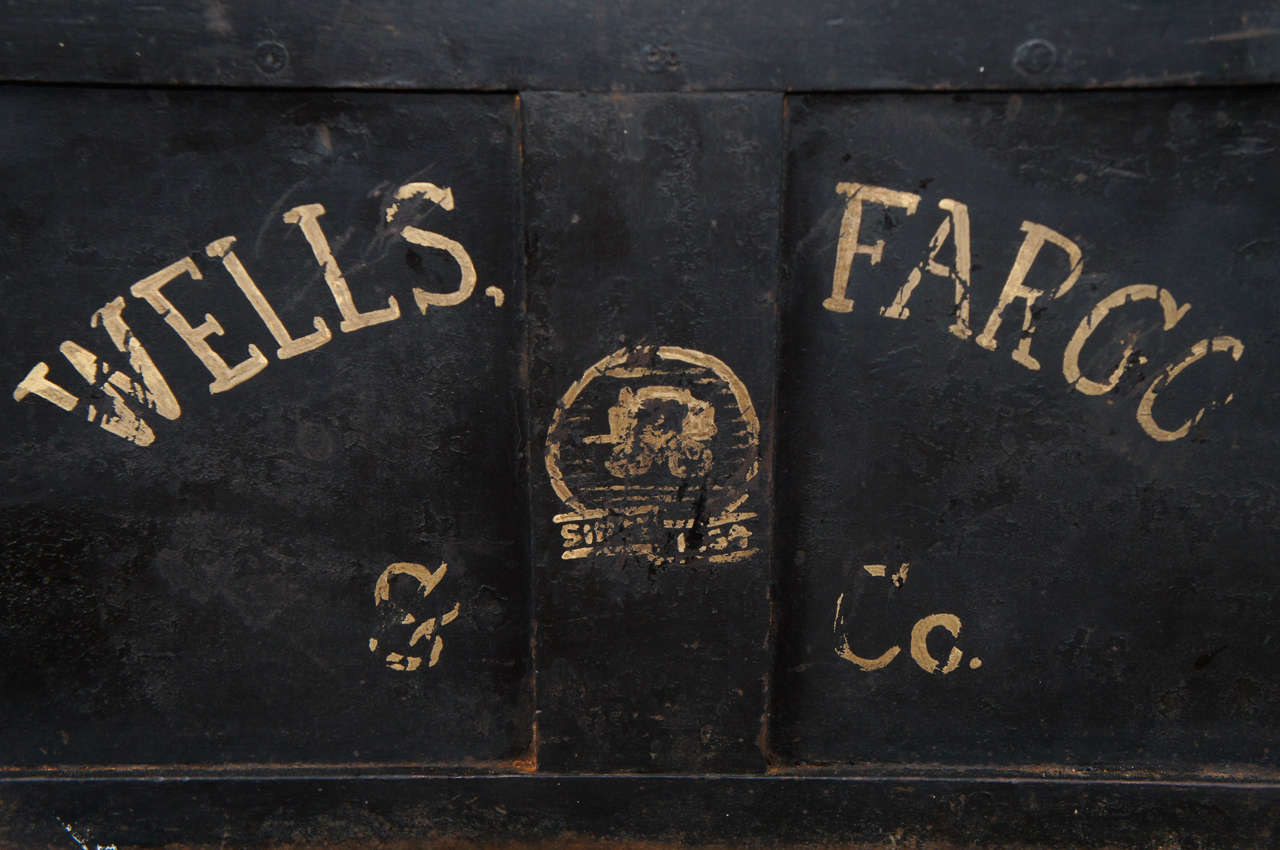 19th Century Wells Fargo & Co. Traveling Safe