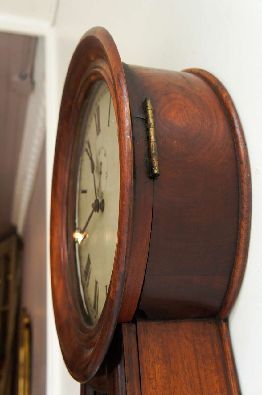 Glass E. Howard & Co. Banjo Clock For Sale