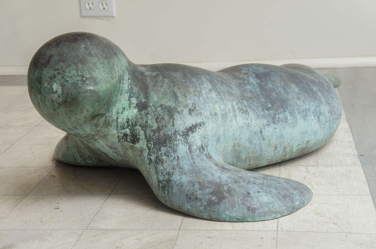Bronze Seal In Excellent Condition In Hudson, NY
