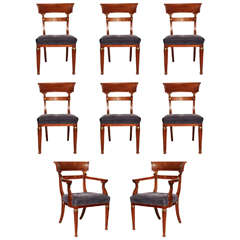 Set of William IV Dining Chairs
