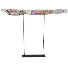 Used 'Baypinga Ga Garkman' Australian Aboriginal Fish Sculpture
