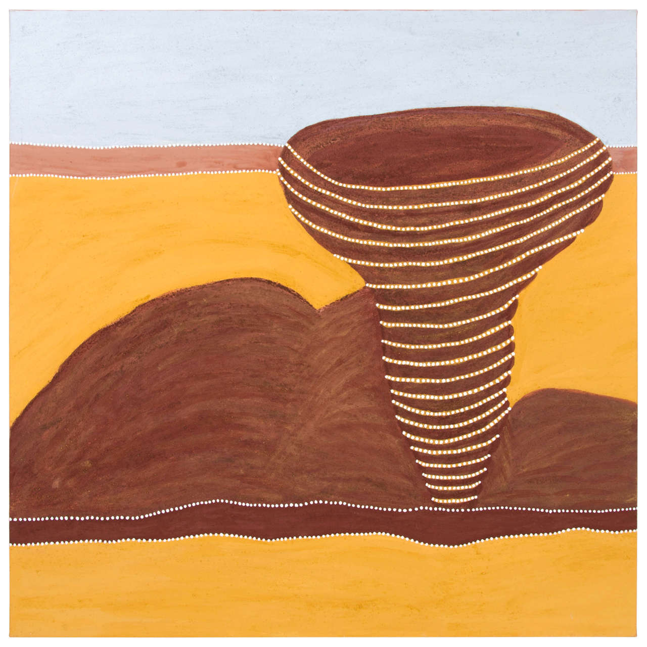 'Travelling Spirits' by Myria Demouilpied, Australian Aboriginal Painting