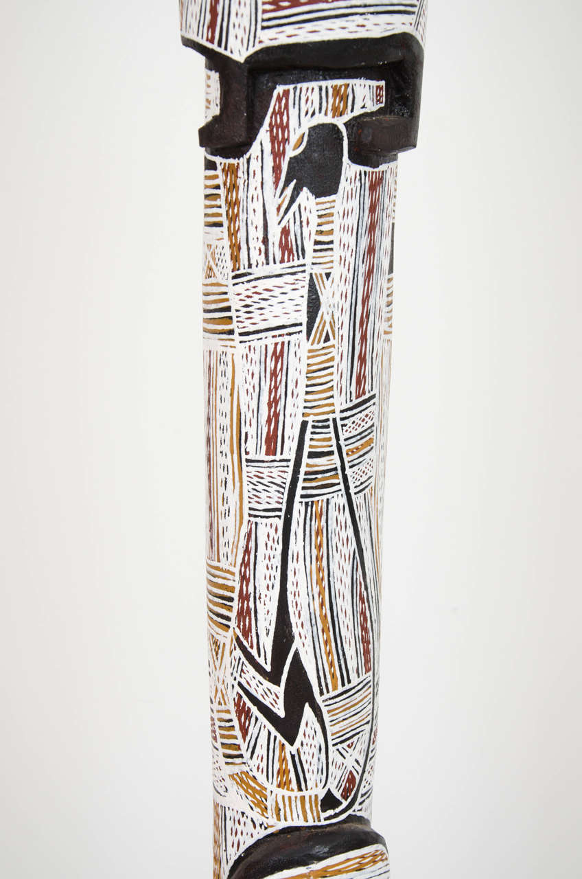 Modern 'Nyapililngu', Australian Aboriginal Wood Carving For Sale