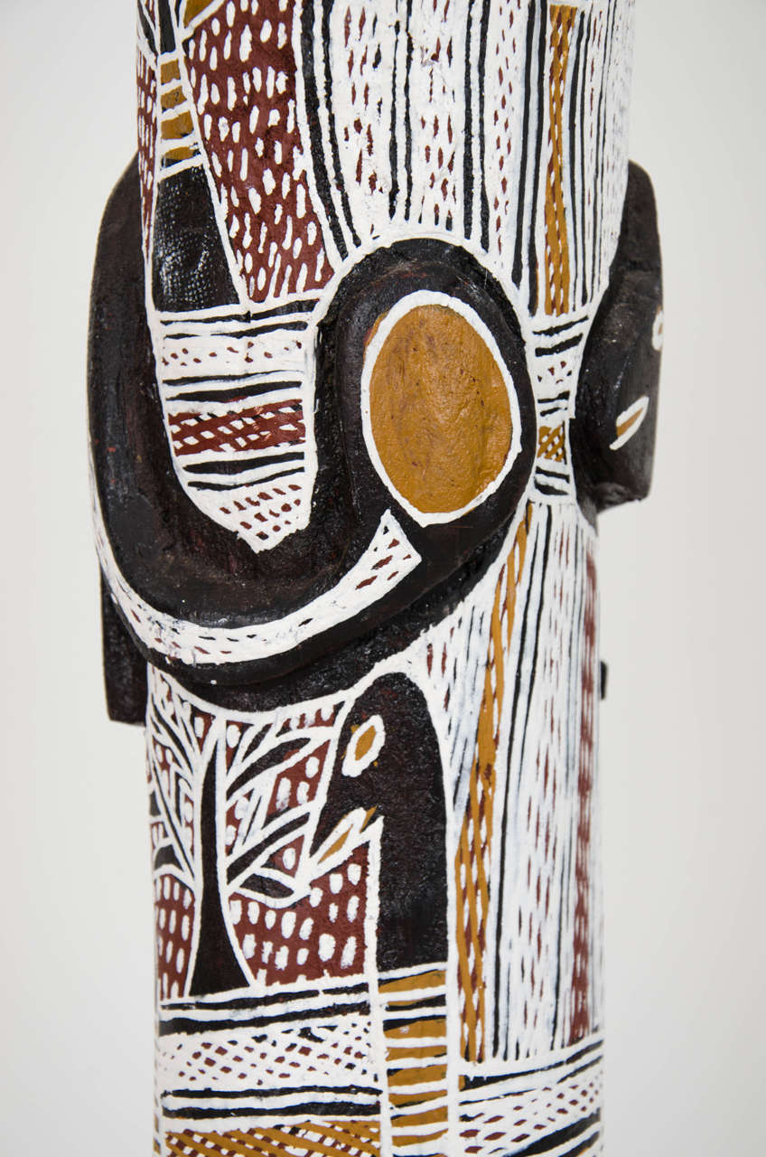 'Nyapililngu', Australian Aboriginal Wood Carving In Excellent Condition For Sale In London, GB