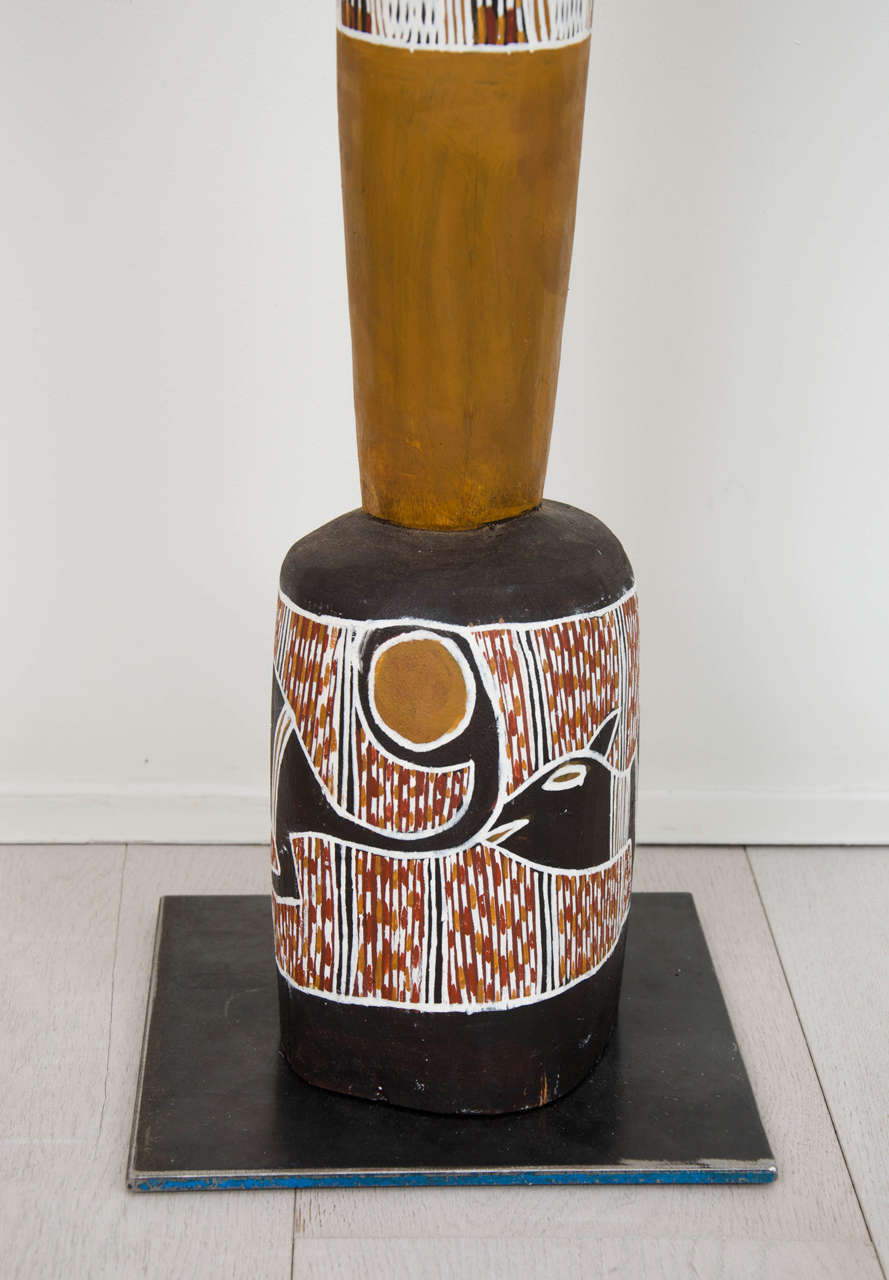 Contemporary 'Nyapililngu', Australian Aboriginal Wood Carving For Sale