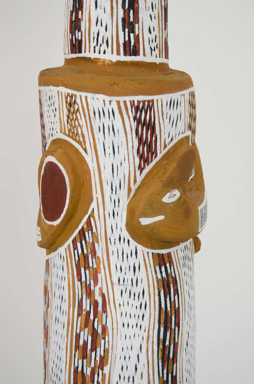 'Nyapililngu', Australian Aboriginal Wood Carving For Sale 4