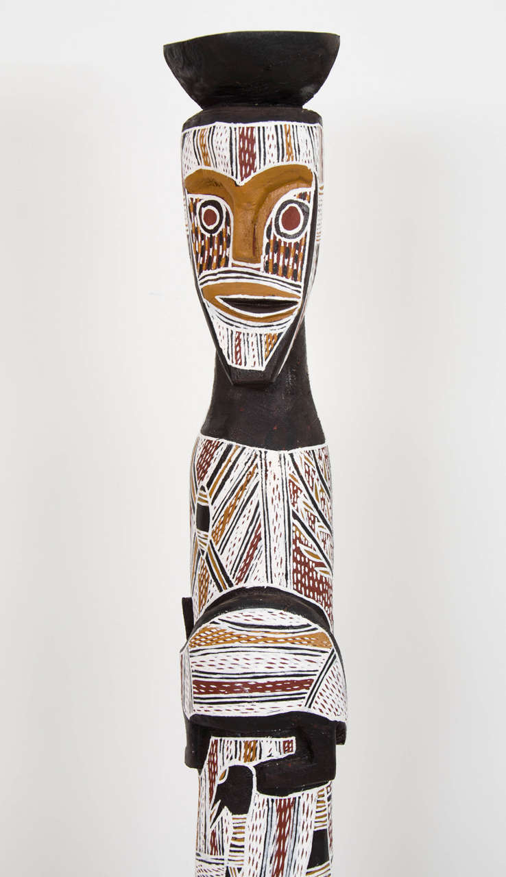 'Nyapililngu', Australian Aboriginal Wood Carving For Sale at 1stDibs
