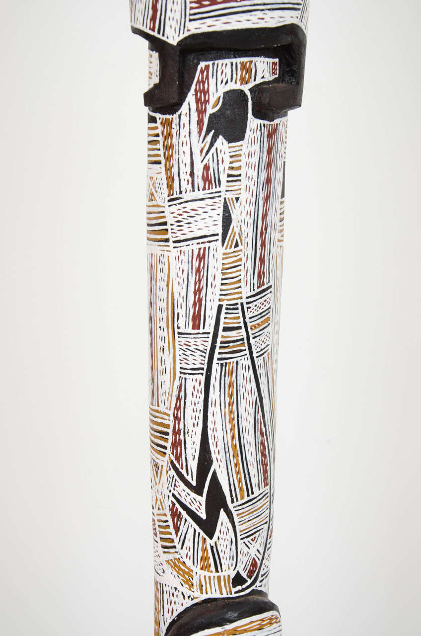'Nyapililngu', Australian Aboriginal Wood Carving For Sale at 1stdibs