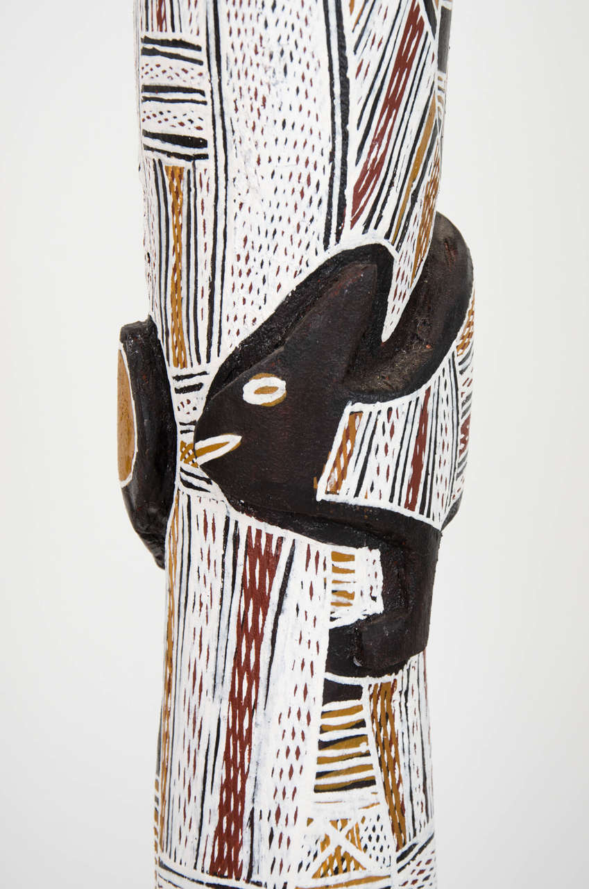 'Nyapililngu', Australian Aboriginal Wood Carving For Sale at 1stdibs