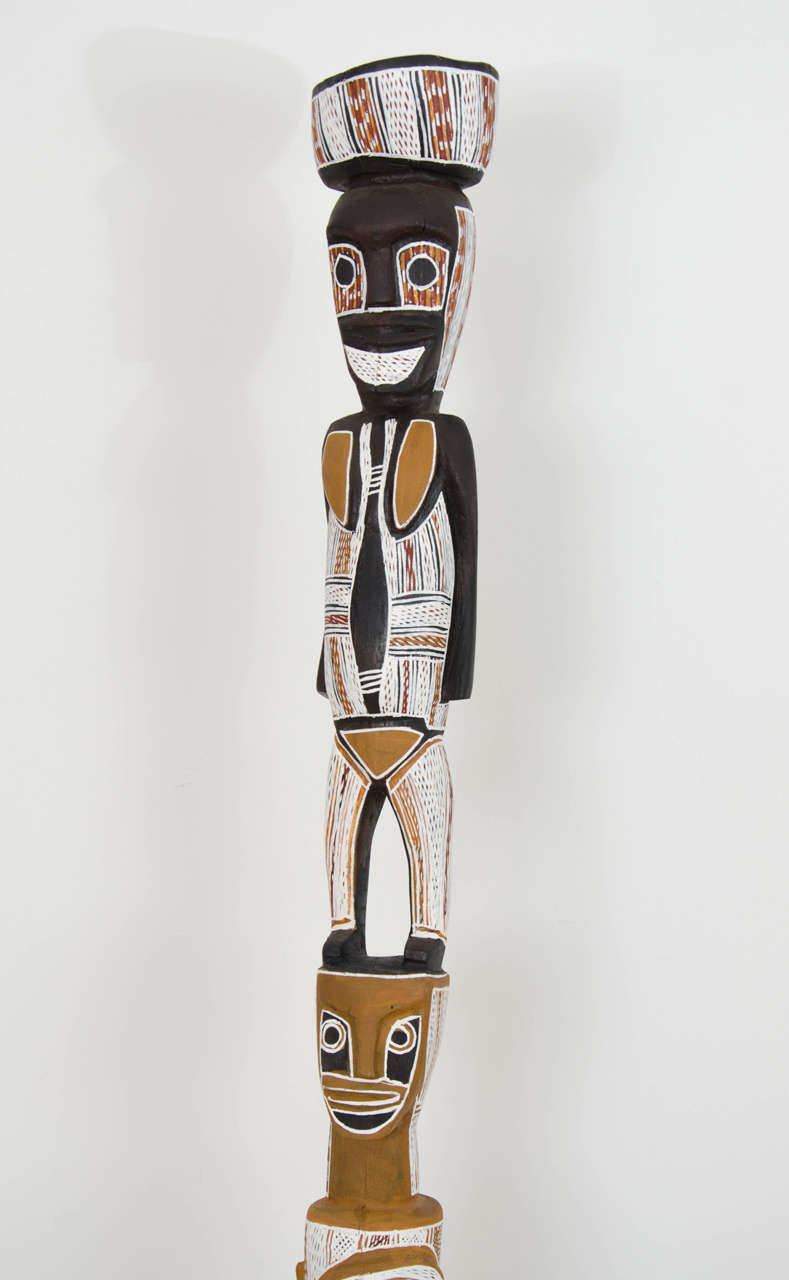 'Nyapililngu', Australian Aboriginal Wood Carving For Sale at 1stdibs
