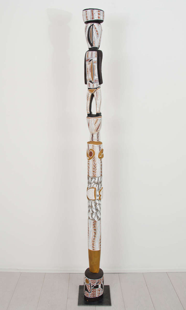 'Nyapililngu', Australian Aboriginal Wood Carving For Sale at 1stdibs