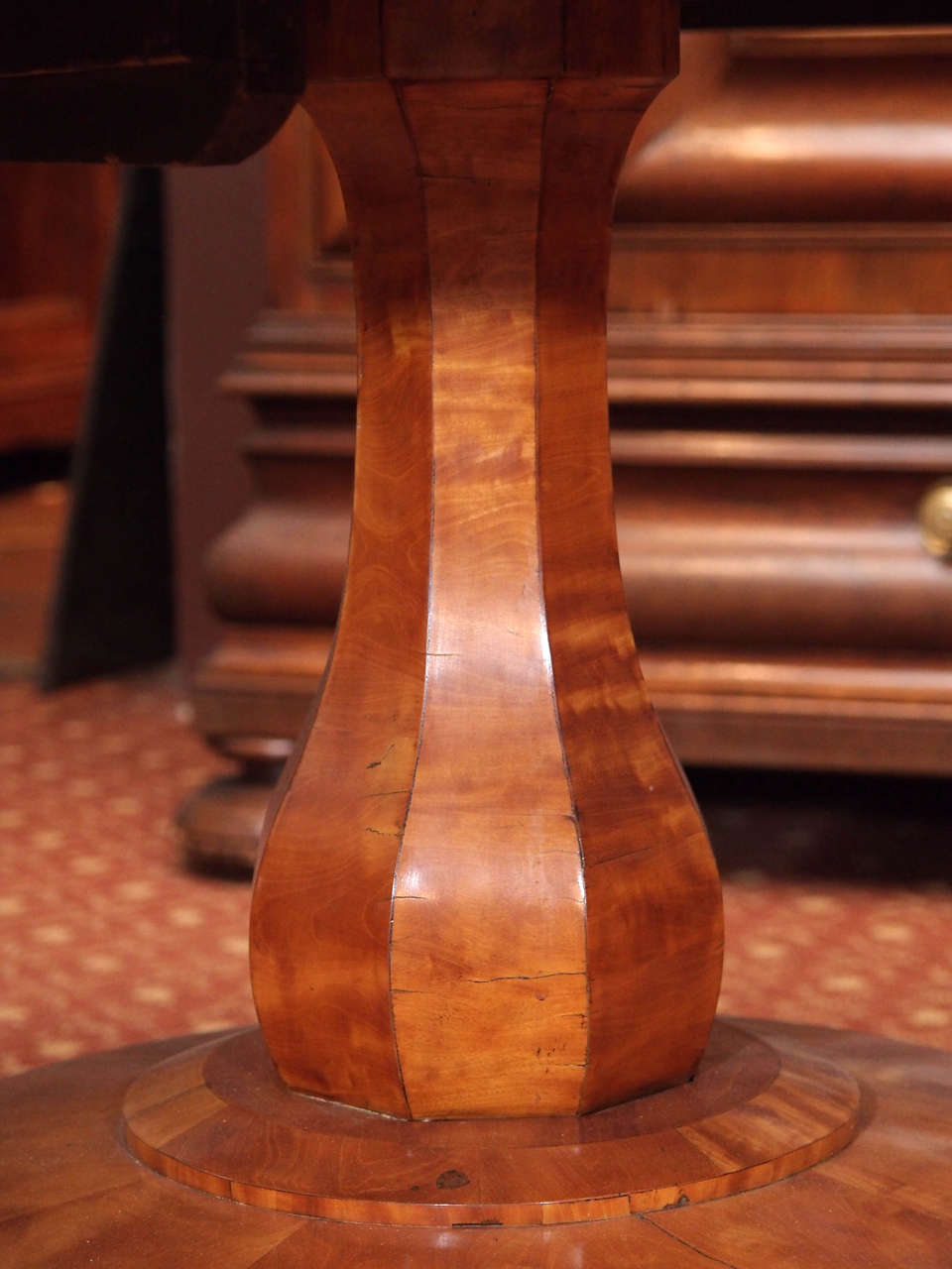 French Louis Philippe Satinwood Tilt-top Gueridon 2