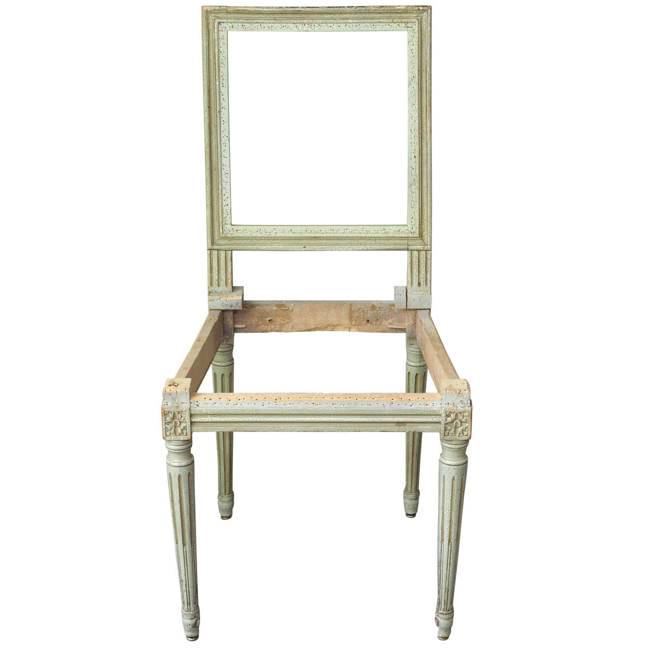 Set of 22 Painted Louis XVI Style Dining Chairs For Sale