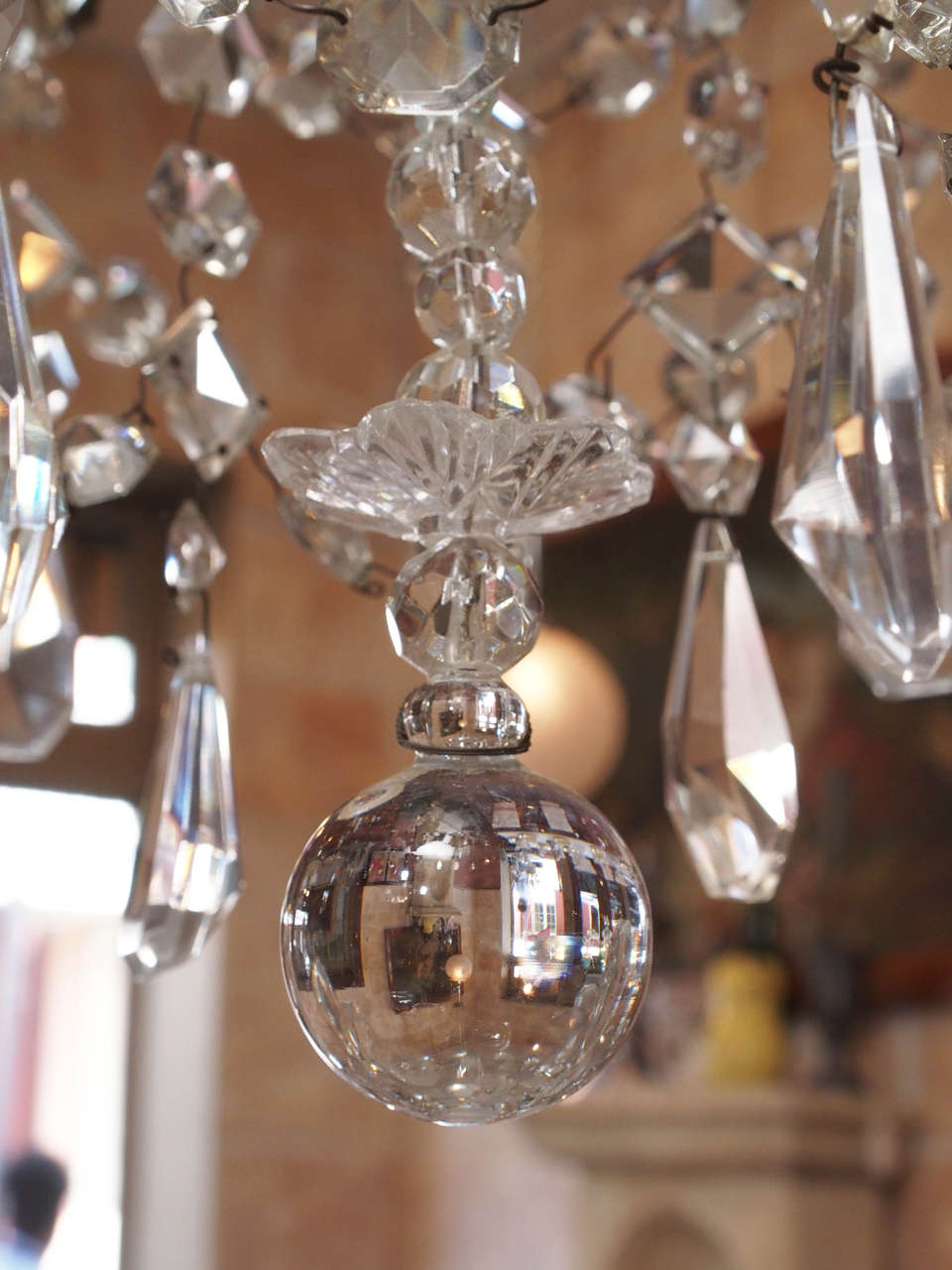 French Restauration Period Crystal Chandelier For Sale 2