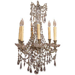 French Restauration Period Crystal Chandelier