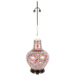 Large Chinese Porcelain Table Lamp 2