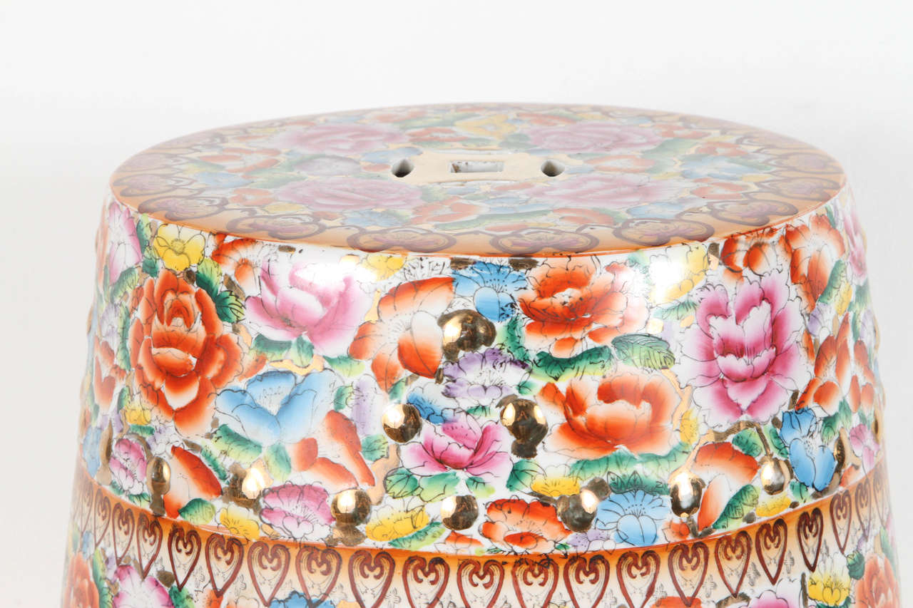 tabouret en ceramique chinoise