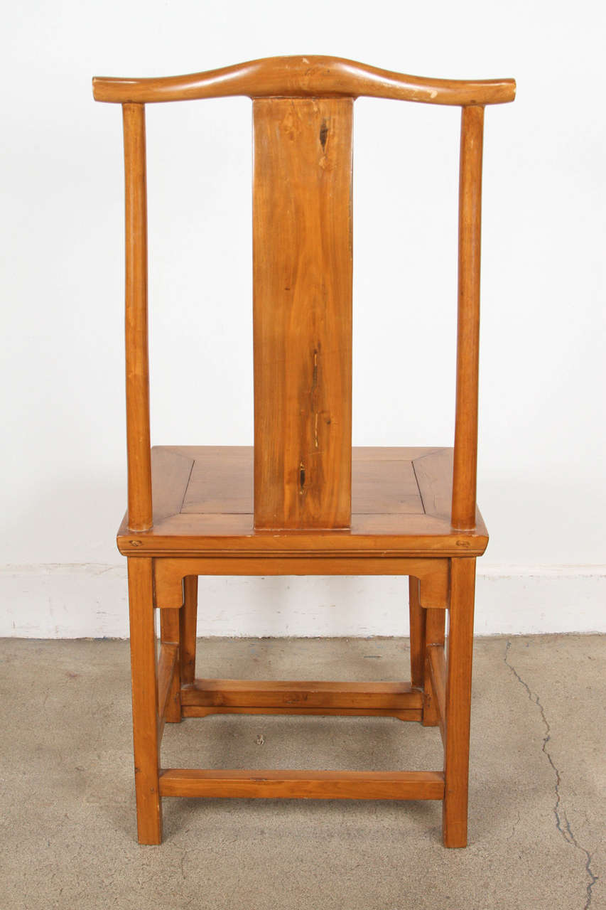20th Century Set of Eight Vintage MCM Chinese Dining Room Chairs in Ming Style For Sale