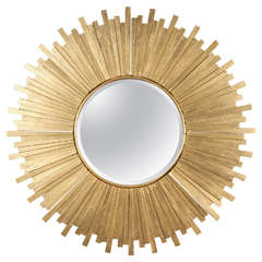 Gold Starburst Mirror