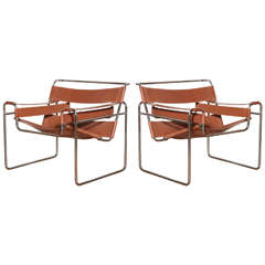 Pair of Knoll Wassily Chairs, circa 1970