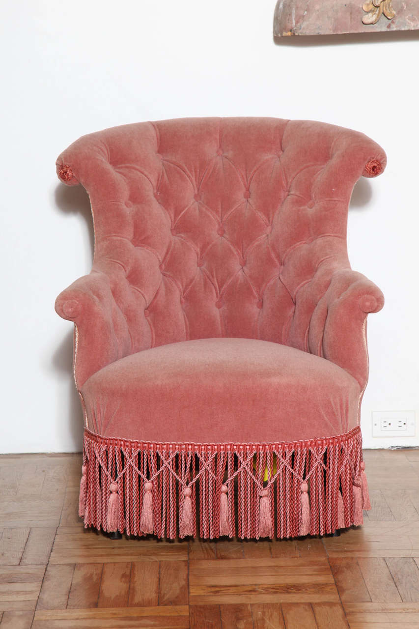 Pair of Upholstered Napoleon III Chairs, circa 1880