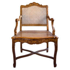 Cane Arm Chair