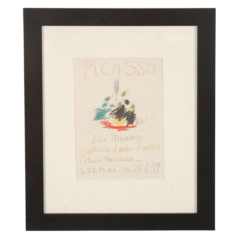 "Les Ménines" Lithograph by Pablo Picasso