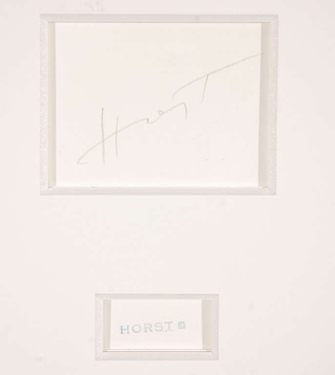 Custom Framed Edith Sitwell Silver Print by Horst P. Horst 2