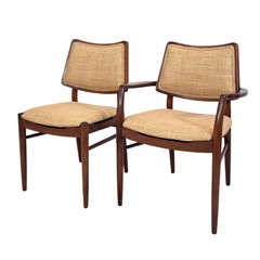 Six Maple Dining Chairs 1960's