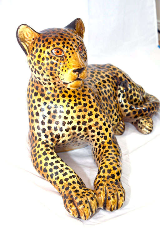 Large Art Deco Leopard For Sale 1