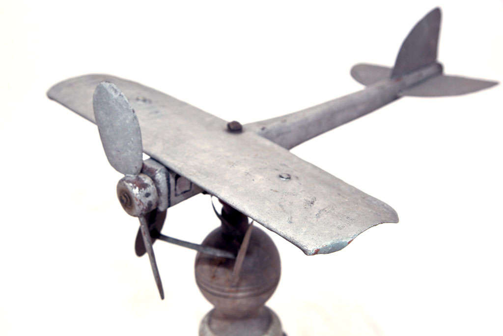 Aluminum Articulated Airplane Weathervane For Sale