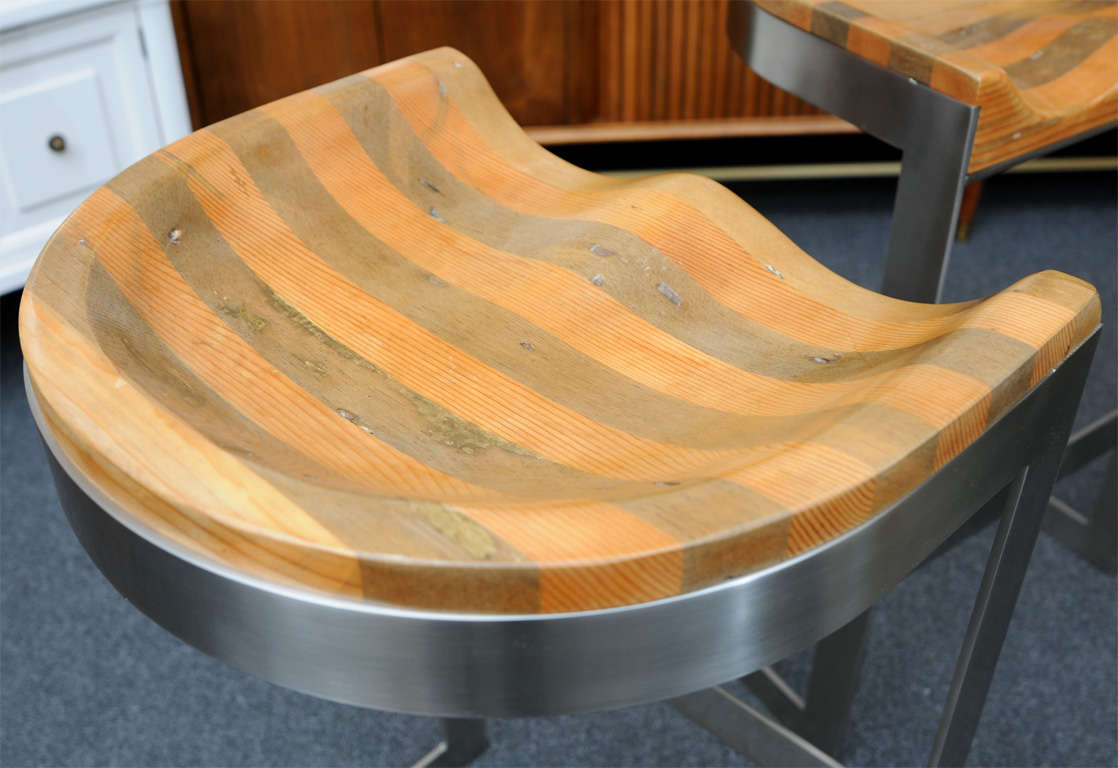 wooden saddle seat bar stools