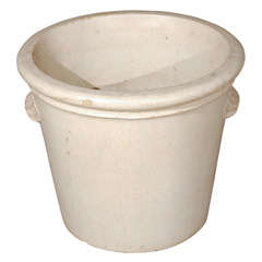 Large Clark and Son Terra Cotta  Planter