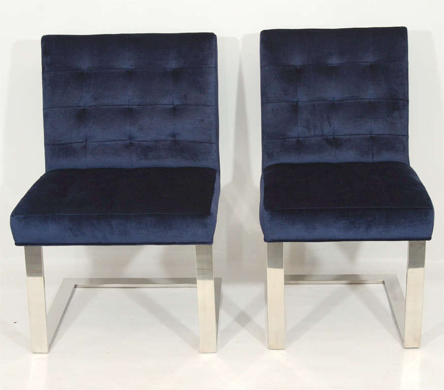 Set of Six Dining Chairs by Paul Evans for Directional