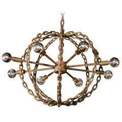 Amazing Vintage Chain as Spherical Pendant