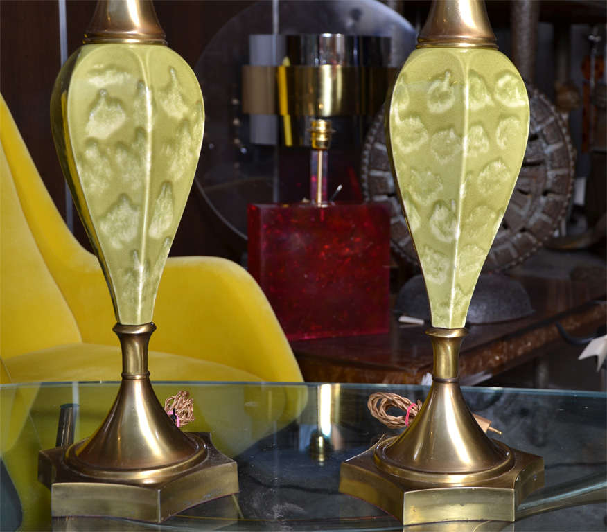 Français Lampes céramique des années 1940 en vente