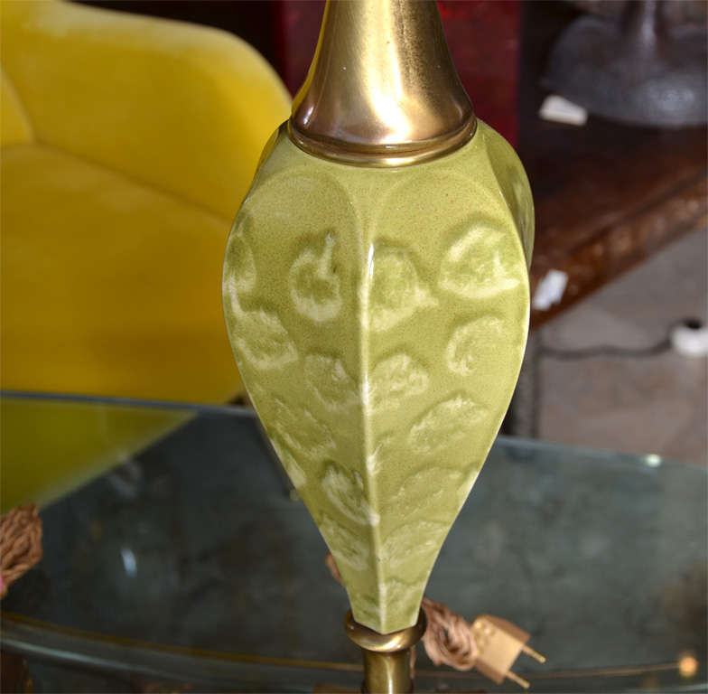 1940s Ceramic Lamps For Sale 3