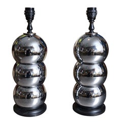 Pair of Space Age Table Lamps
