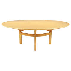 Large Round Dining Table by Rudd Thygesen and Johnny Sorensen