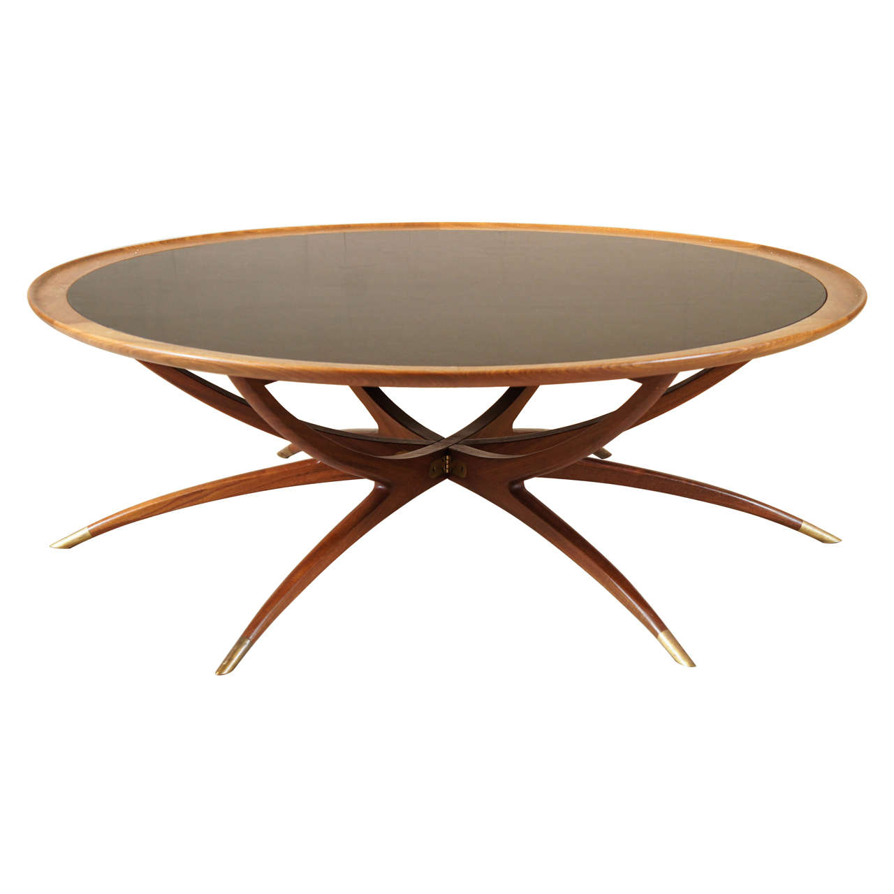 Danish Modern Spider Leg Coffee Table at 1stDibs