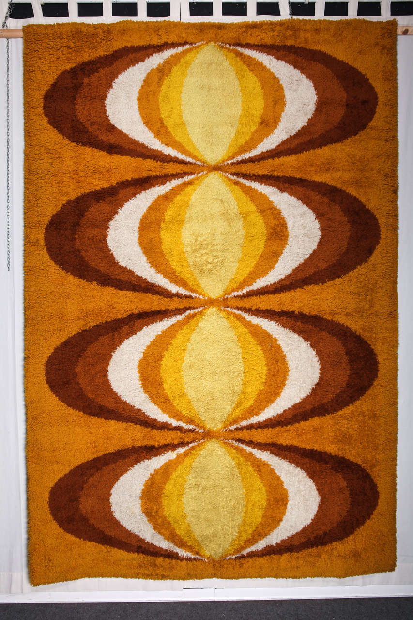 Vintage Dutch Design Rug