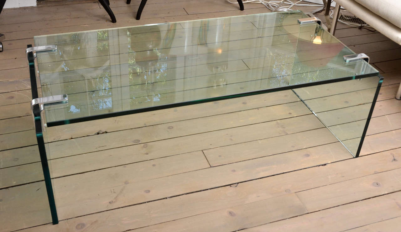 Pace Glass Coffee Table