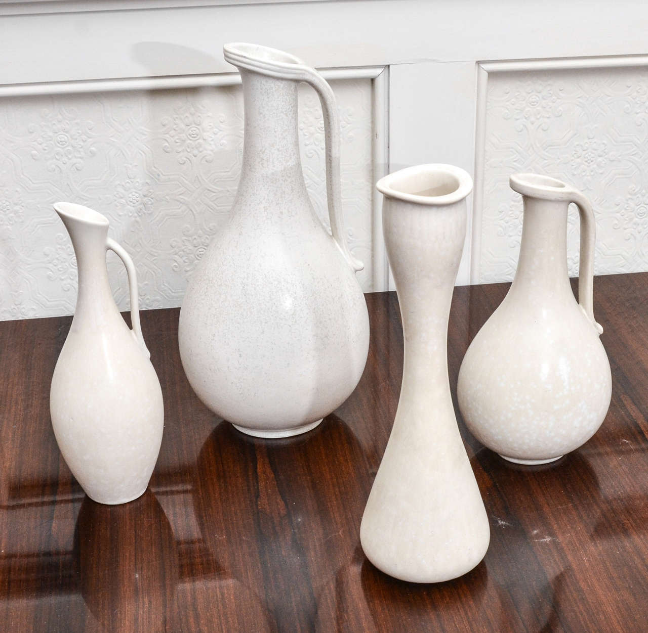 Group of Four - G.Nylund Ceramic Pitchers