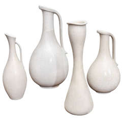 Group of Four - G.Nylund Ceramic Pitchers