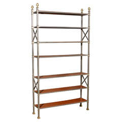 Mid Century Jumbo Steel
Brass Etagere Mid Century Jumbo Steel
Brass Etagere