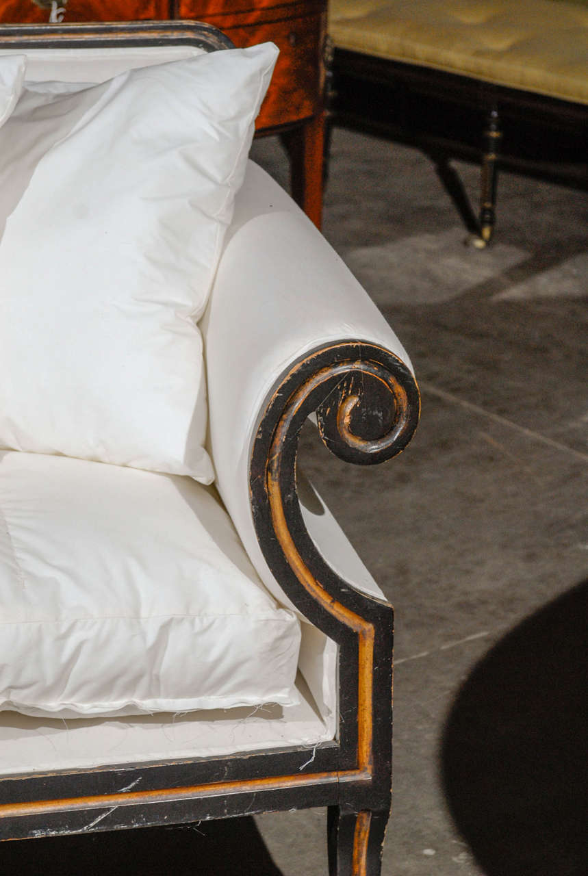 19thc Regency Sofa, Very Elegant 2