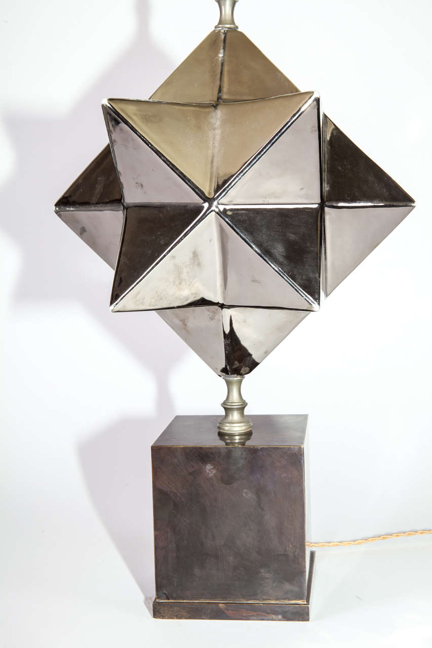 Zaccagnini Firenze ceramic Table Lamp , 1940 For Sale at 1stdibs