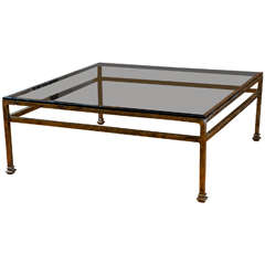 Smoked Glass Cocktail Table