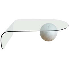 Chic Glass Coffee Table
