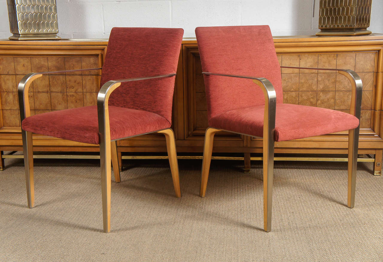 Unknown Pair of Modern Armchairs